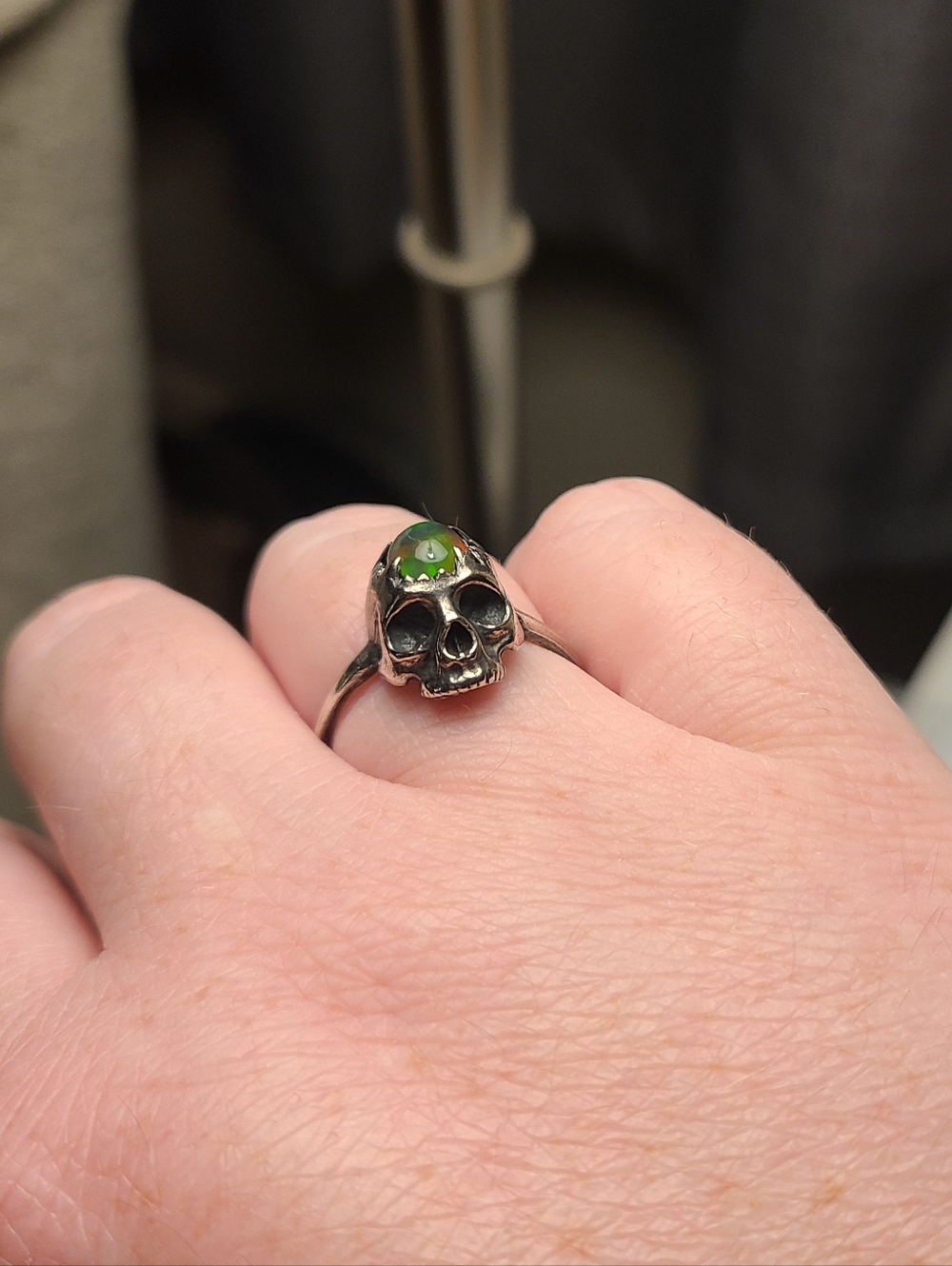 Arcana Obscura Animus Apertus Opal Ring - Picture 7 of 7
